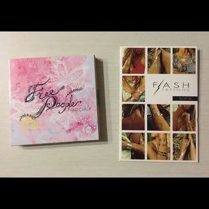 Free People Hair Chalk and Flash Tattoos